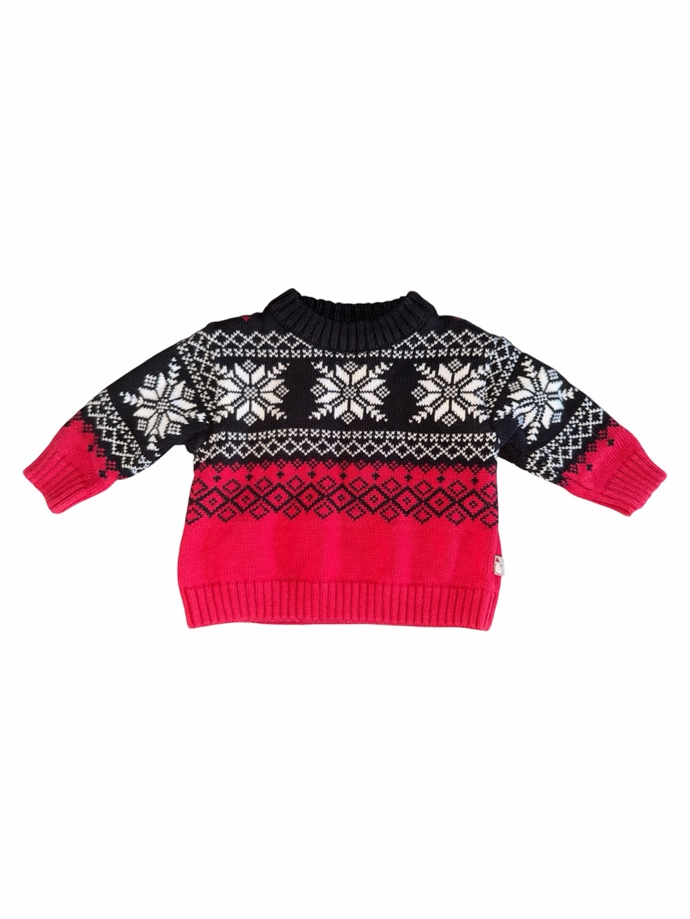 Vintage- KRU little- Baby Holiday Winter Sweater size 6-9 months